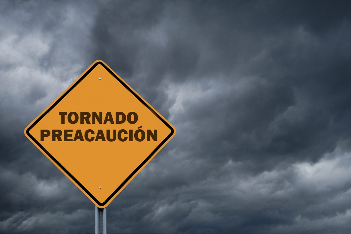 Recomendaciones para mantenerse seguro durante un tornado