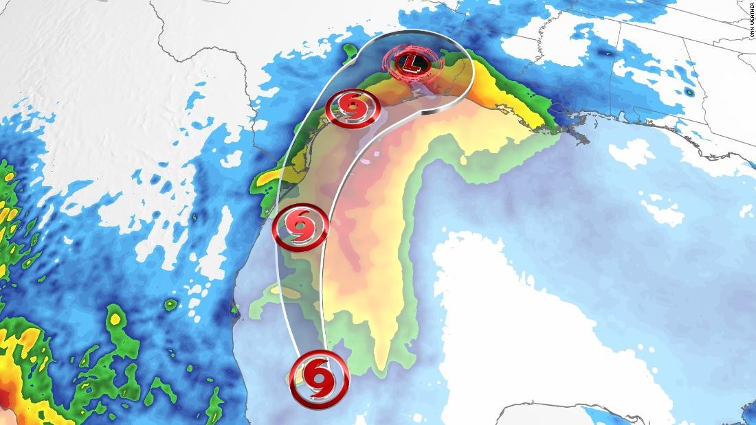 Tormenta tropical ‘Nicholas’ se forma en el Golfo de México