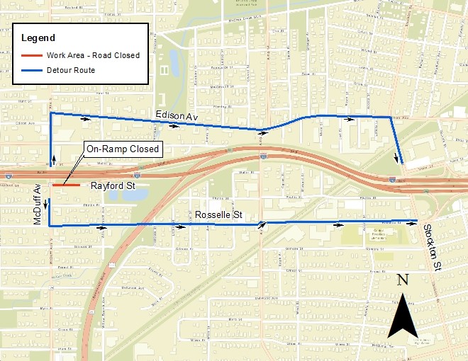 JEA: A partir de este lunes cierre de carretera en la I-10 East en McDuff Ave. JEA: A partir de este lunes cierre de carretera en la I-10 East en McDuff Ave.