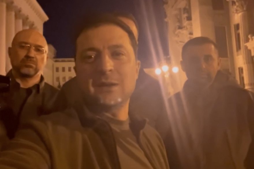Volodimir Zelenski, presidente de Ucrania, envía un sentido mensaje a su país