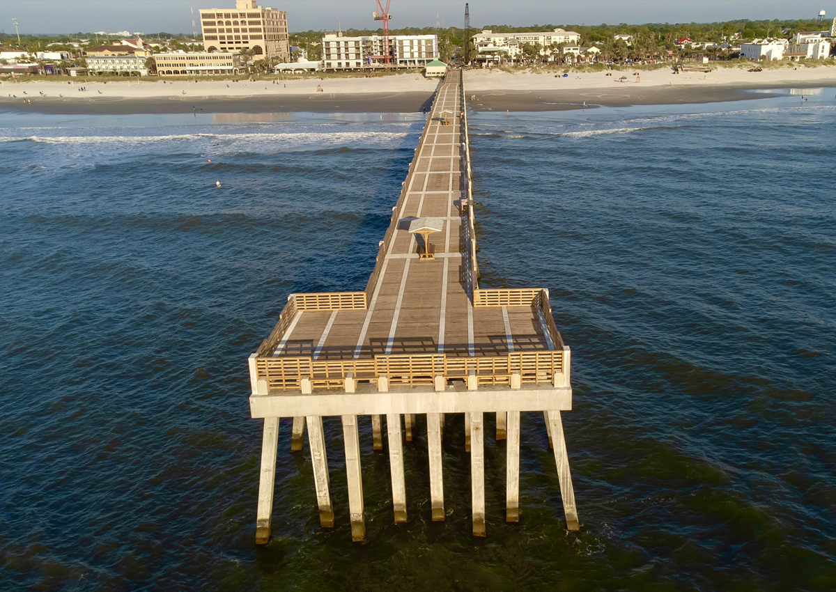El muelle de Jacksonville Beach reabrirá para pescar este 20 de julio El muelle de Jacksonville Beach reabrirá para pescar este 20 de julio