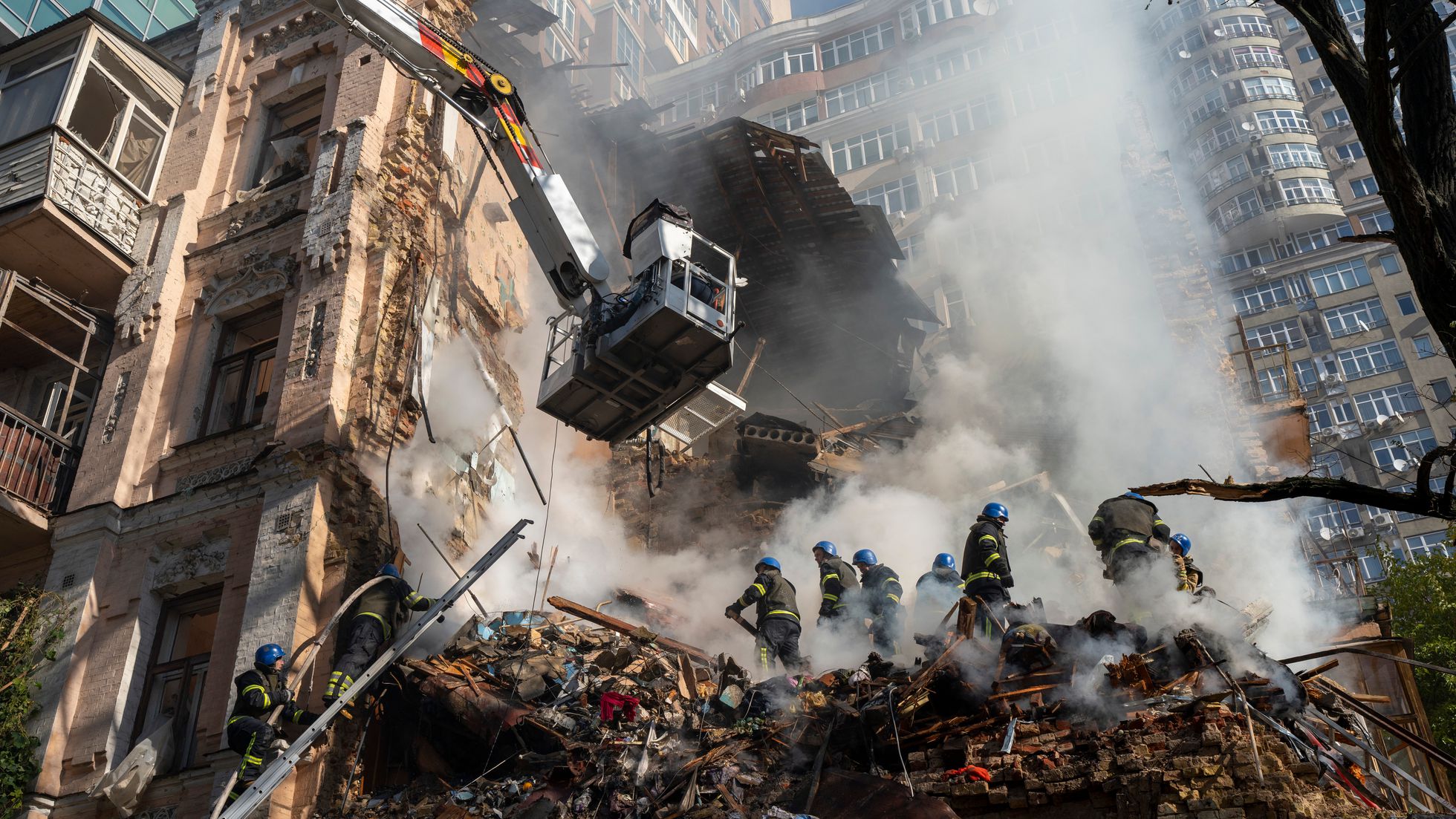 Rusia ataca Kiev con drones «suicidas» Rusia ataca Kiev con drones «suicidas»