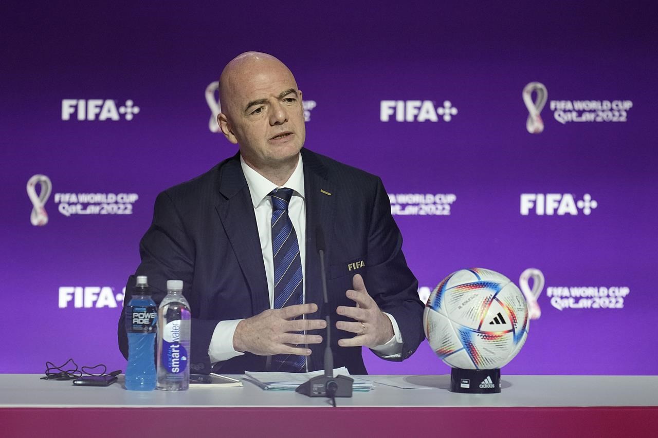 El presidente de la FIFA Gianni Infantino acusa a Occidente de ‘hipocresía’