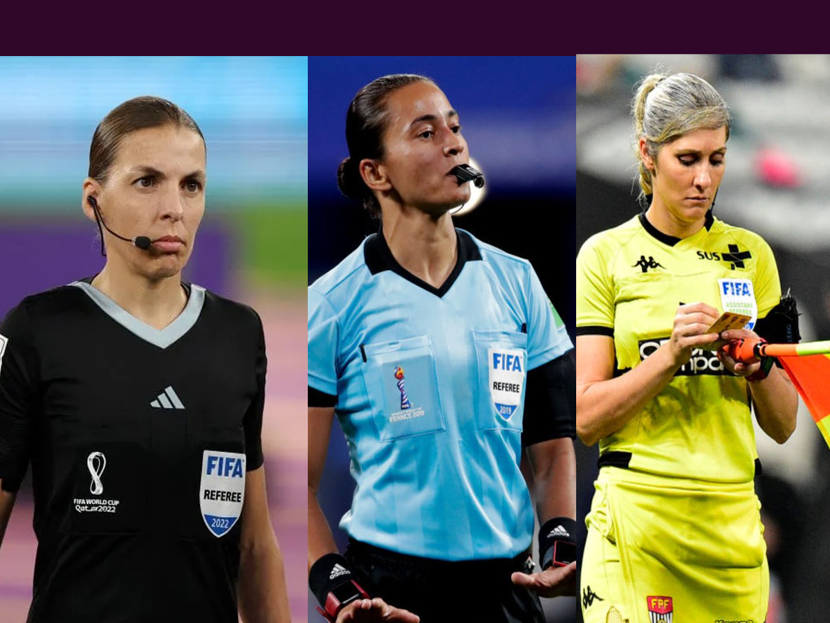 Qatar 2022: Por primera vez 3 mujeres dirigirán un partido en un Mundial Qatar 2022: Por primera vez 3 mujeres dirigirán un partido en un Mundial