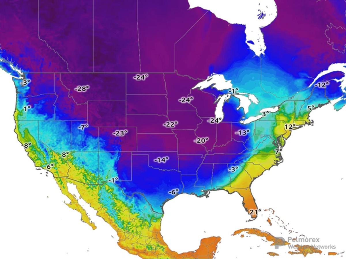 Tormenta invernal azota gran parte de EEUU miles de vuelos cancelados