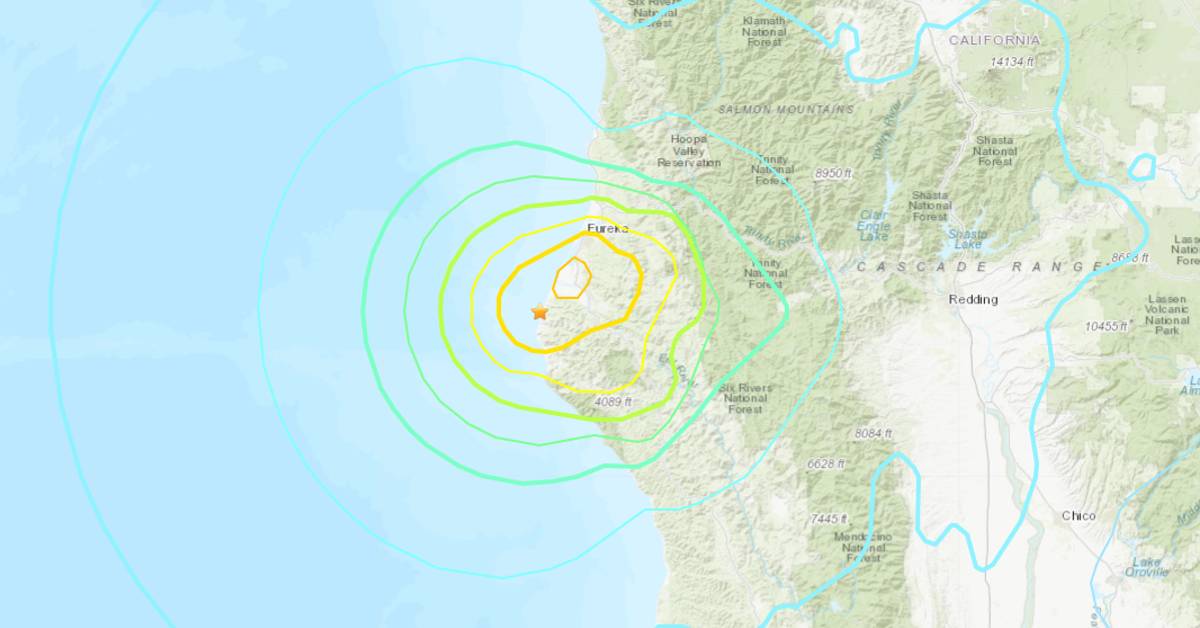 Terremoto de magnitud 6,4 sacude California Terremoto de magnitud 6,4 sacude California