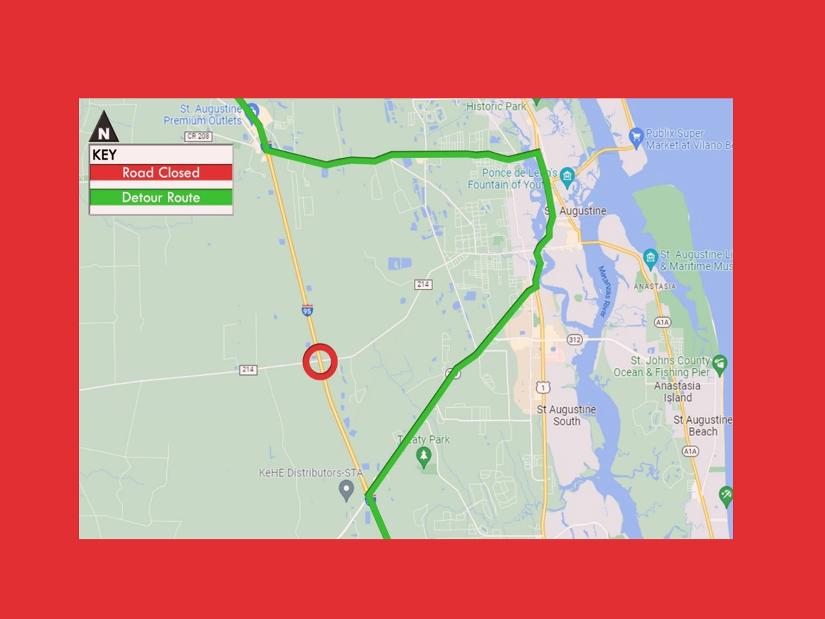 ATENCIÓN CONDUCTORES!! Cierre de carril y desvíos en la zona en la I-95 hacia el sur en CR 214 a partir del viernes 20 de enero ATENCIÓN CONDUCTORES!! Cierre de carril y desvíos en la zona en la I-95 hacia el sur en CR 214 a partir del viernes 20 de enero