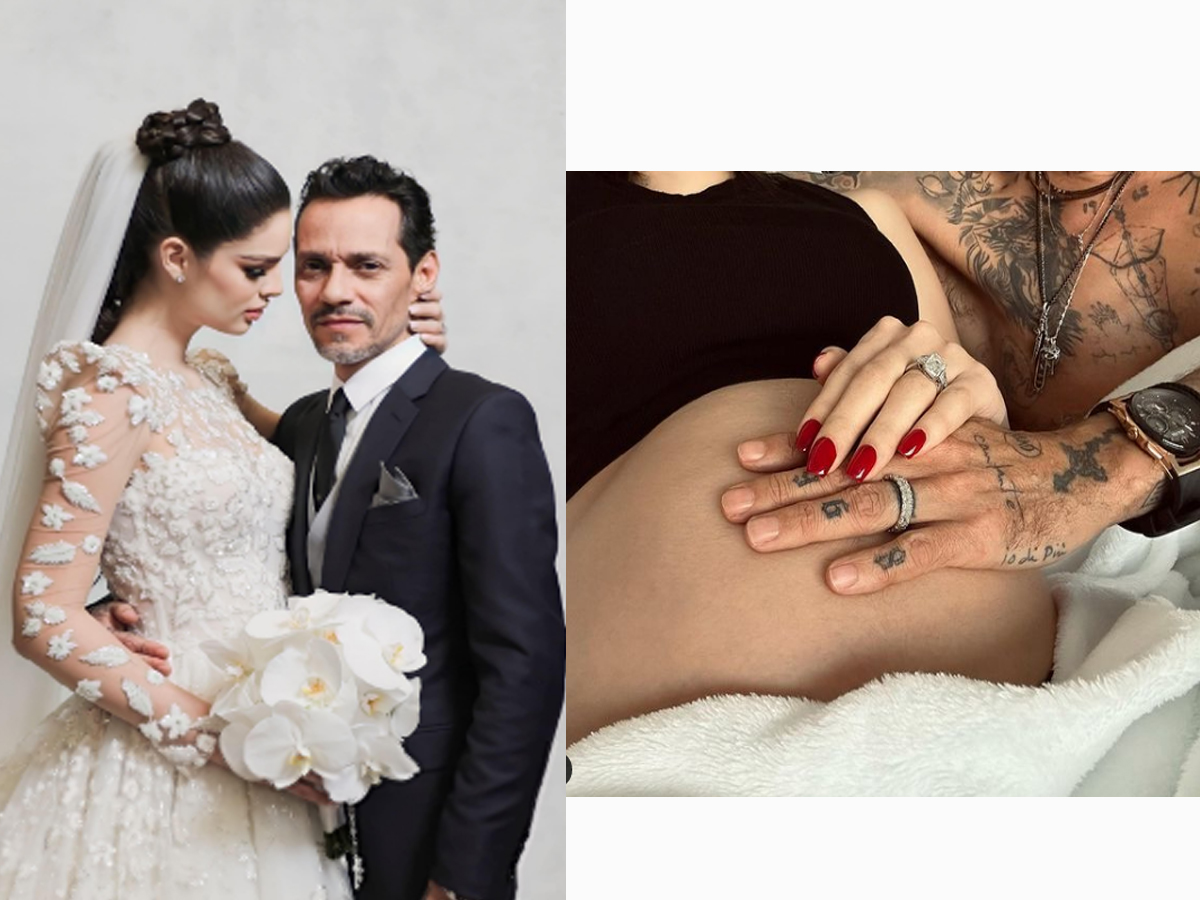 Marc Anthony y Nadia Ferreira anuncian que esperan su primer bebé Marc Anthony y Nadia Ferreira anuncian que esperan su primer bebé