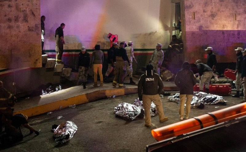 Incendio en centro de migrantes en Ciudad Juárez deja 38 muertos y 28 heridos Incendio en centro de migrantes en Ciudad Juárez deja 38 muertos y 28 heridos