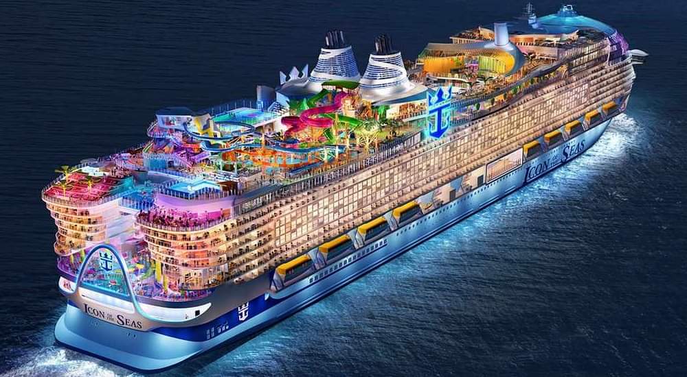 NUEVO TITANIC!! El barco más grande del mundo “Icon Of The Seas