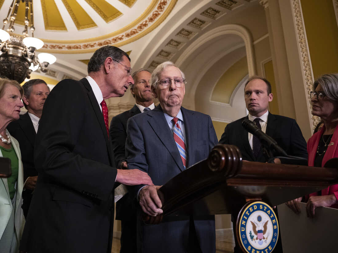 El senador Mitch McConnell se queda paralizado en plena rueda de prensa El senador Mitch McConnell se queda paralizado en plena rueda de prensa