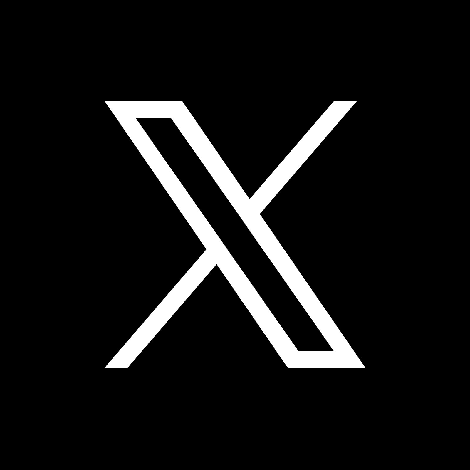 Twitter estrena nuevo logotipo cambiando el pajarito por una X