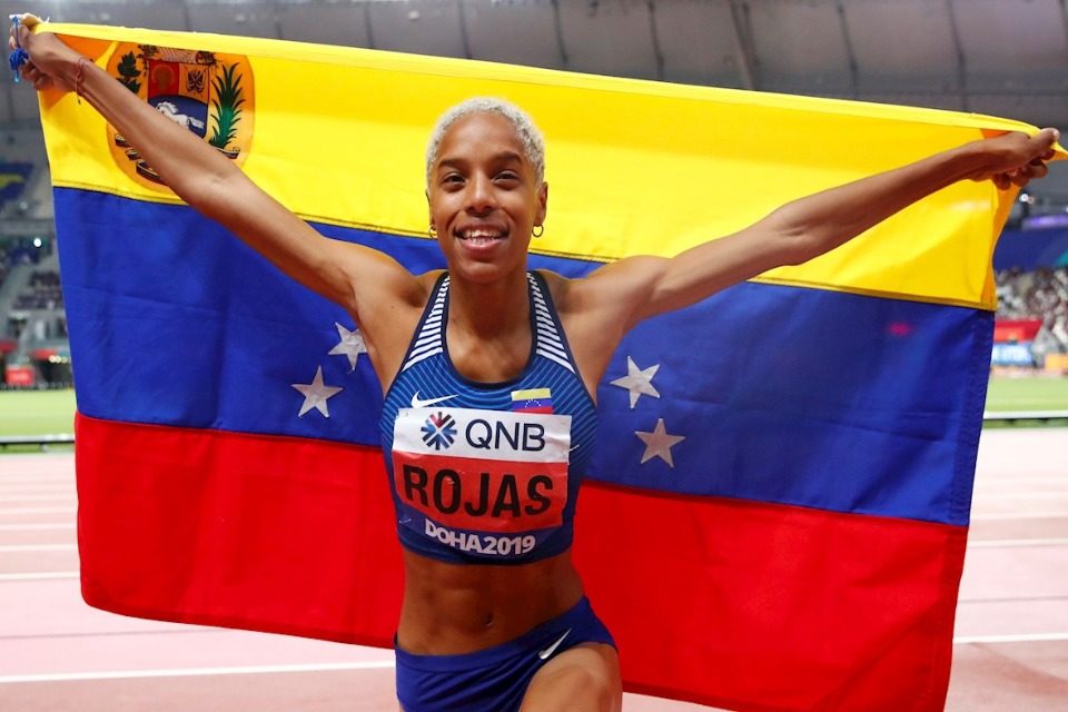 La venezolana Yulimar Rojas se convierte en tetracampeona mundial de Salto Triple La venezolana Yulimar Rojas se convierte en tetracampeona mundial de Salto Triple
