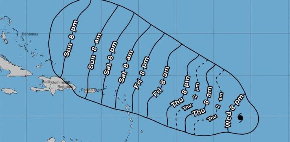 La tormenta tropical Lee se convierte en huracán categoría 1 La tormenta tropical Lee se convierte en huracán categoría 1