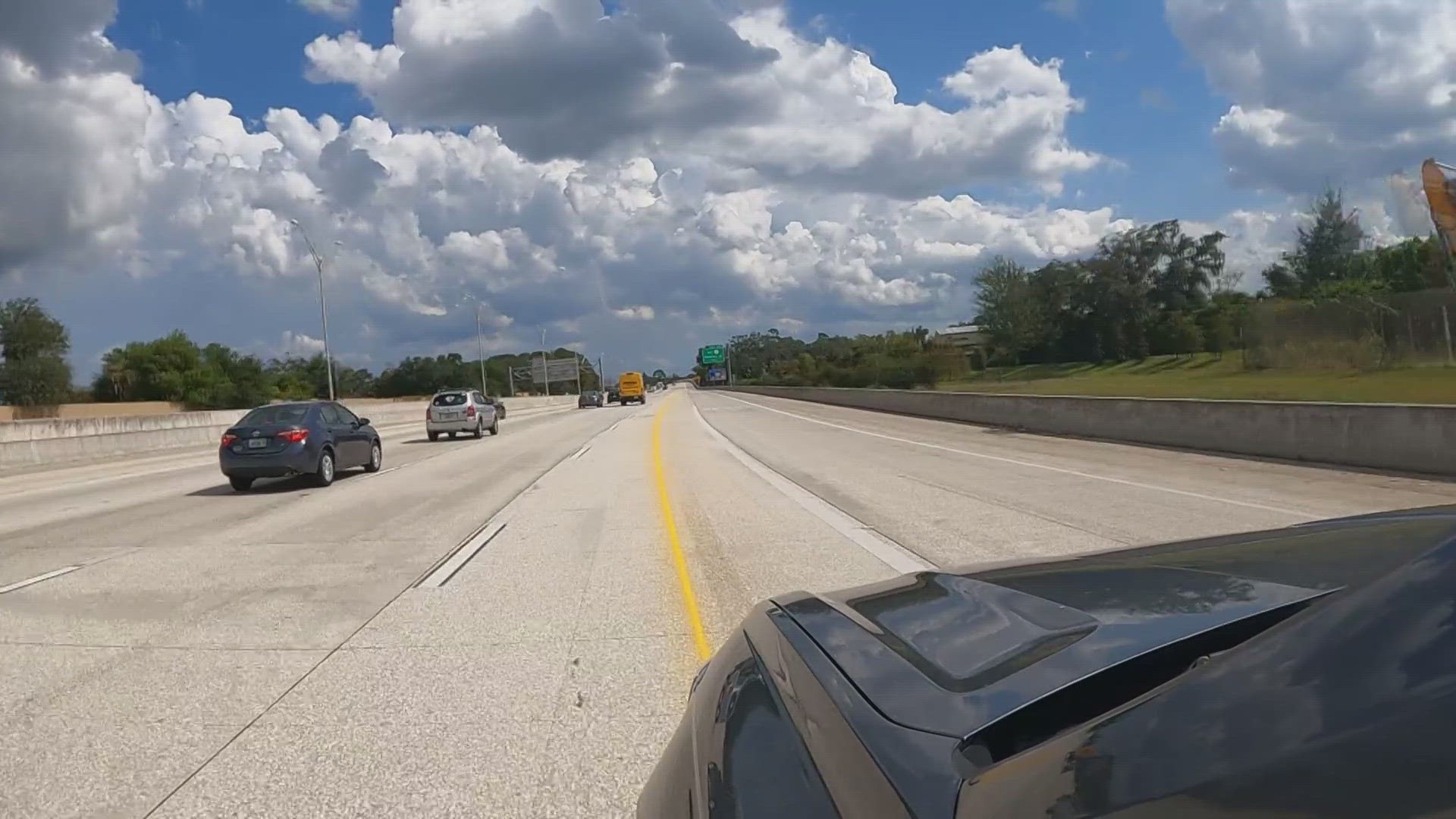 FDOT anuncia los trabajos para eliminar la misteriosa línea amarilla que marca 20 millas de la I-95