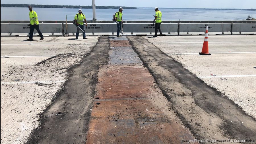 449 puentes de Florida están clasificados como estructuralmente deficientes, entre ellos 5 son locales