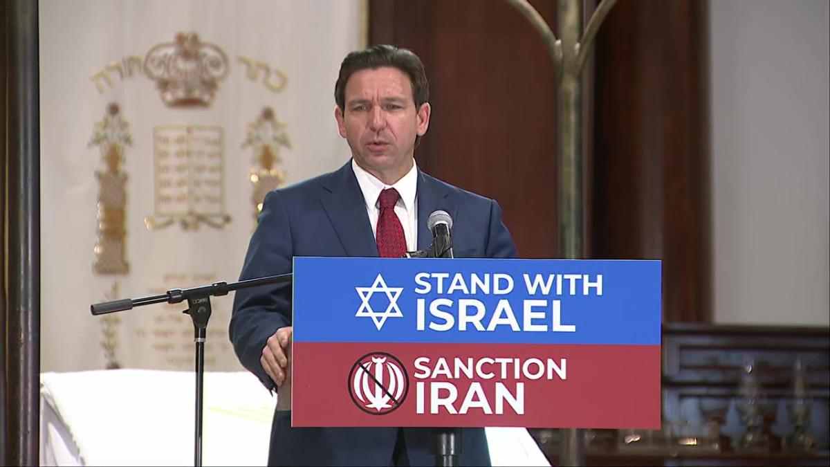 El gobernador DeSantis declara estado de emergencia en Florida por la guerra entre Israel y Hamas