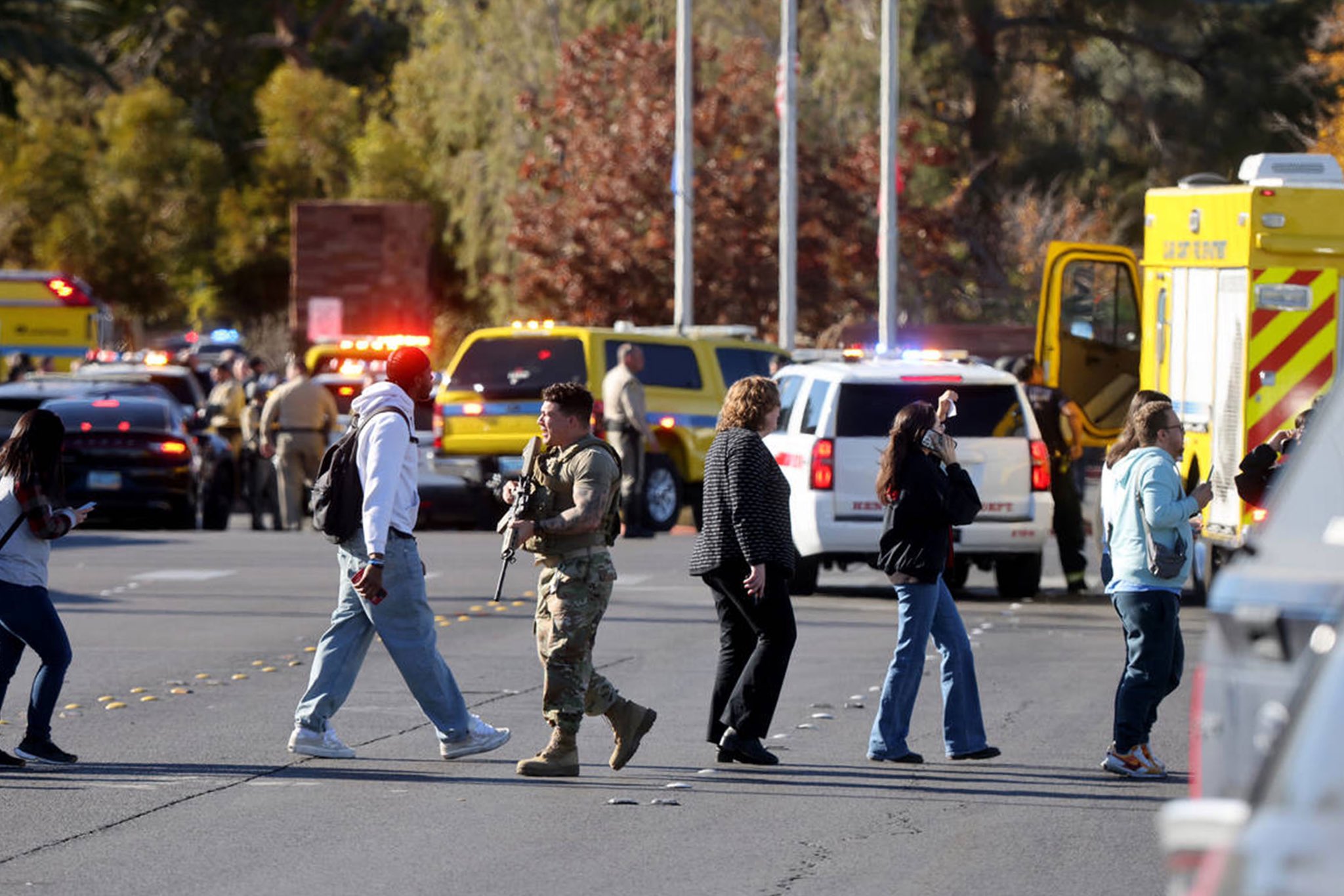 Tiroteo en una universidad de Las Vegas deja tres muertos y un herido Tiroteo en una universidad de Las Vegas deja tres muertos y un herido