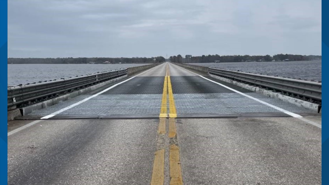 Finalizan los  trabajos de reparación del puente Shands