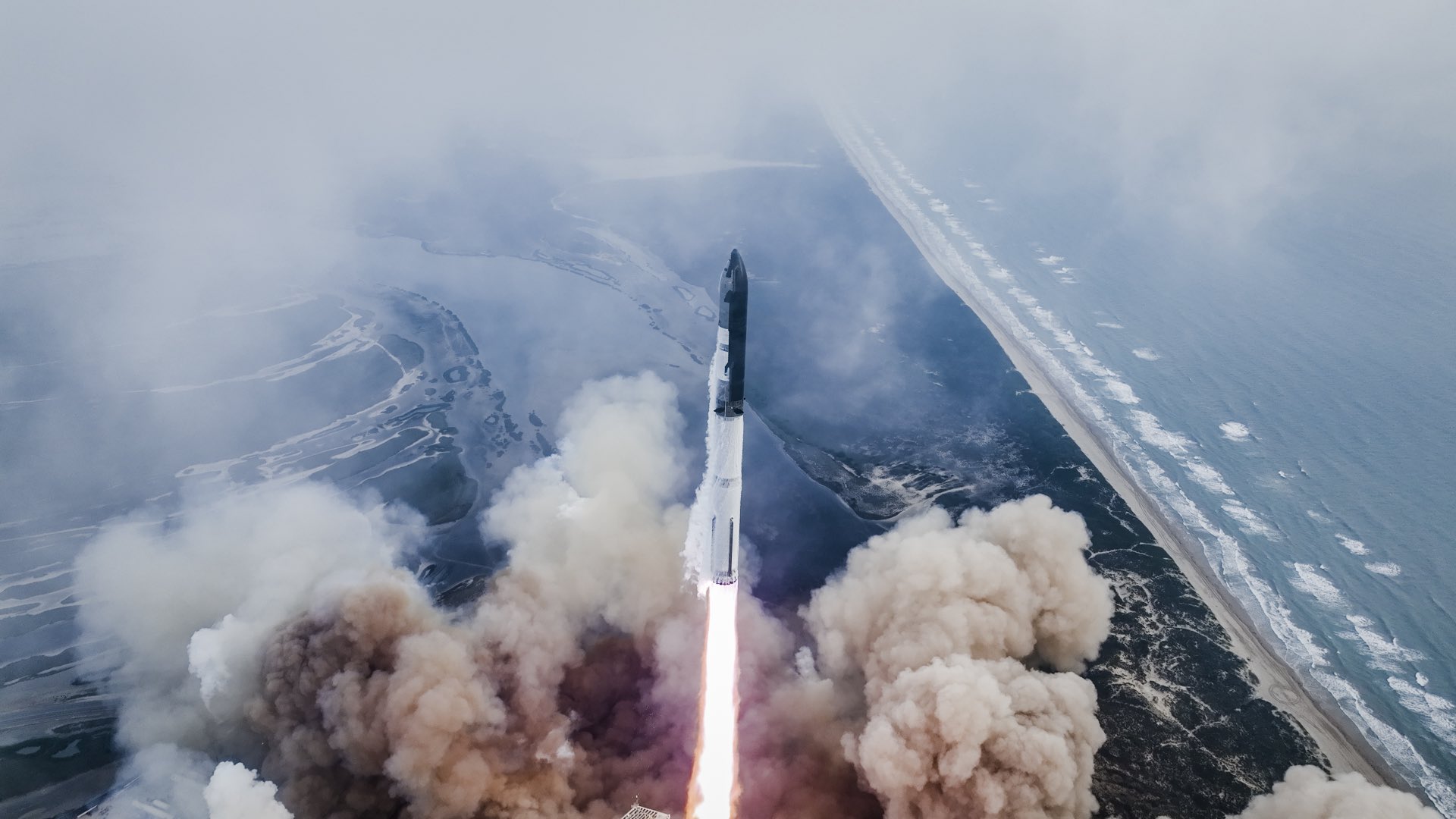SpaceX lanzó con éxito el cohete Starship