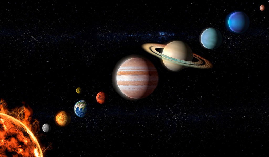 Seis planetas se alinearan sobre el cielo de junio
