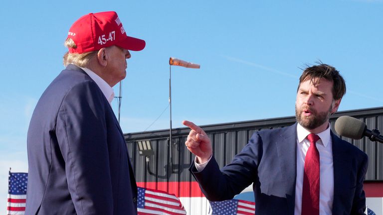 Donald Trump elige al senador J.D Vance como su candidato a vicepresidente Donald Trump elige al senador J.D Vance como su candidato a vicepresidente