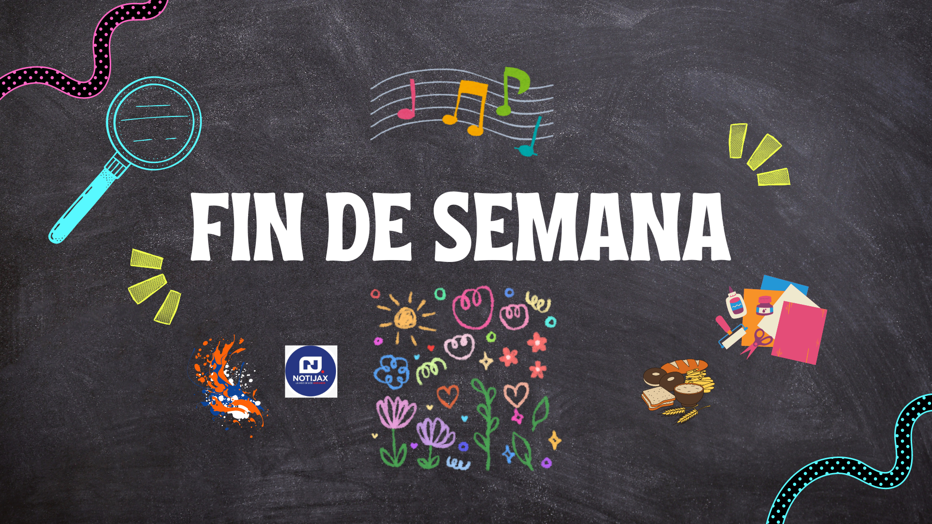 Agenda de eventos para disfrutar el fin de semana
