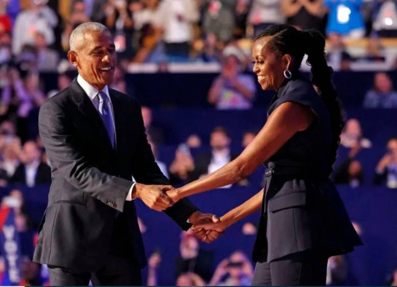 Barack y Michelle Obama respaldan la candidatura de Kamala Harris