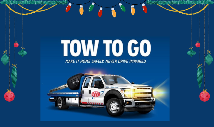 AAA activa el programa ‘Tow to Go’ para esta navidad y fin de año AAA activa el programa ‘Tow to Go’ para esta navidad y fin de año