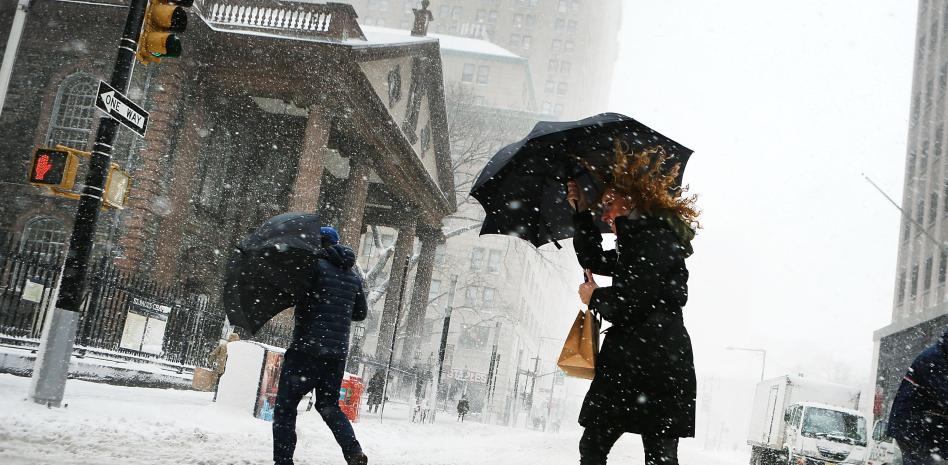 Una tormenta invernal cubre el noreste de Estados Unidos con nieve, lluvia y temperaturas bajas Una tormenta invernal cubre el noreste de Estados Unidos con nieve, lluvia y temperaturas bajas