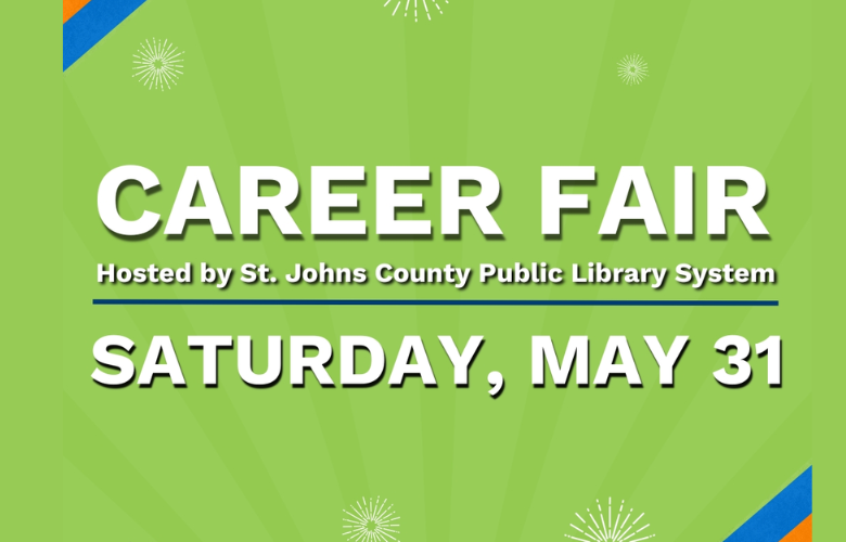 EL Sistema de Bibliotecas Públicas del Condado de St. Johns organiza una feria de empleo el 31 de mayo