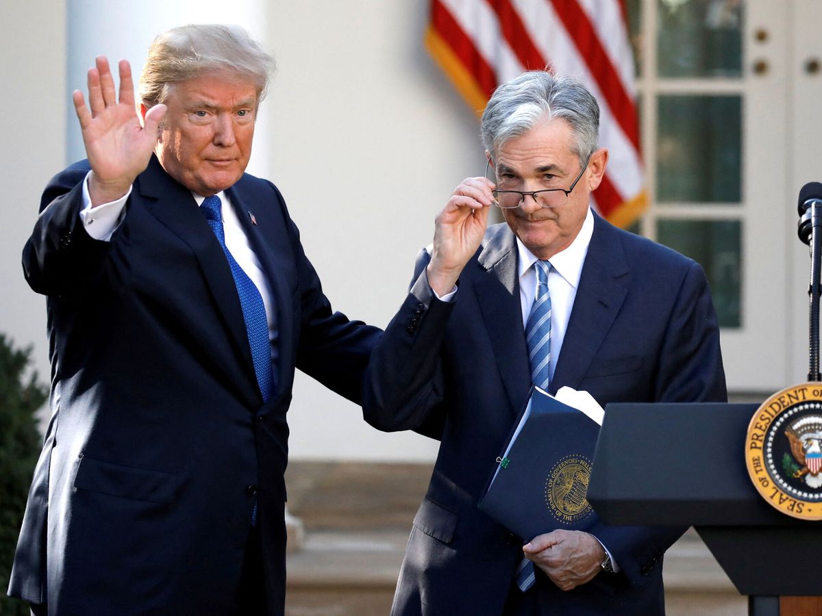 Trump se reúne con el presidente de la Reserva Federal Jerome Powell Trump se reúne con el presidente de la Reserva Federal Jerome Powell