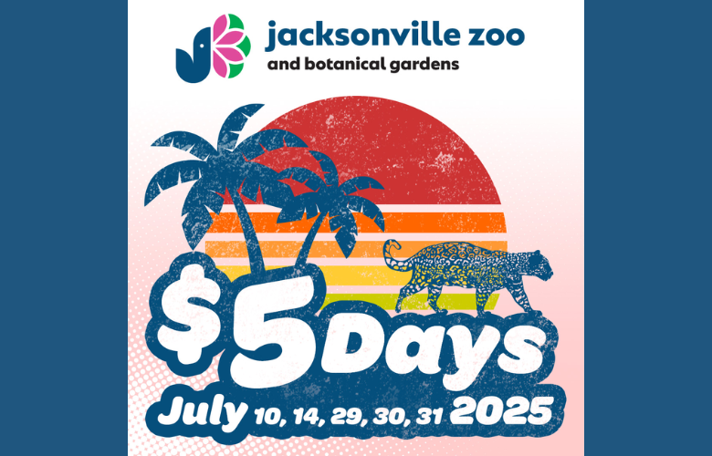 Five Dollar Days!! El Zoológico de Jacksonville ofrece entradas de Five Dollar Days!! El Zoológico de Jacksonville ofrece entradas de
