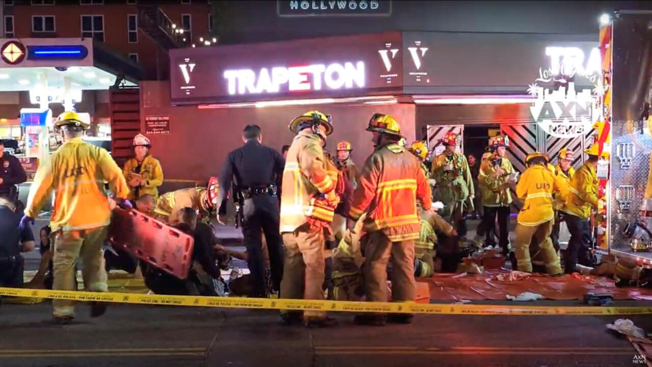 Un atropello masivo en Los Ángeles deja 30 personas heridas Un atropello masivo en Los Ángeles deja 30 personas heridas