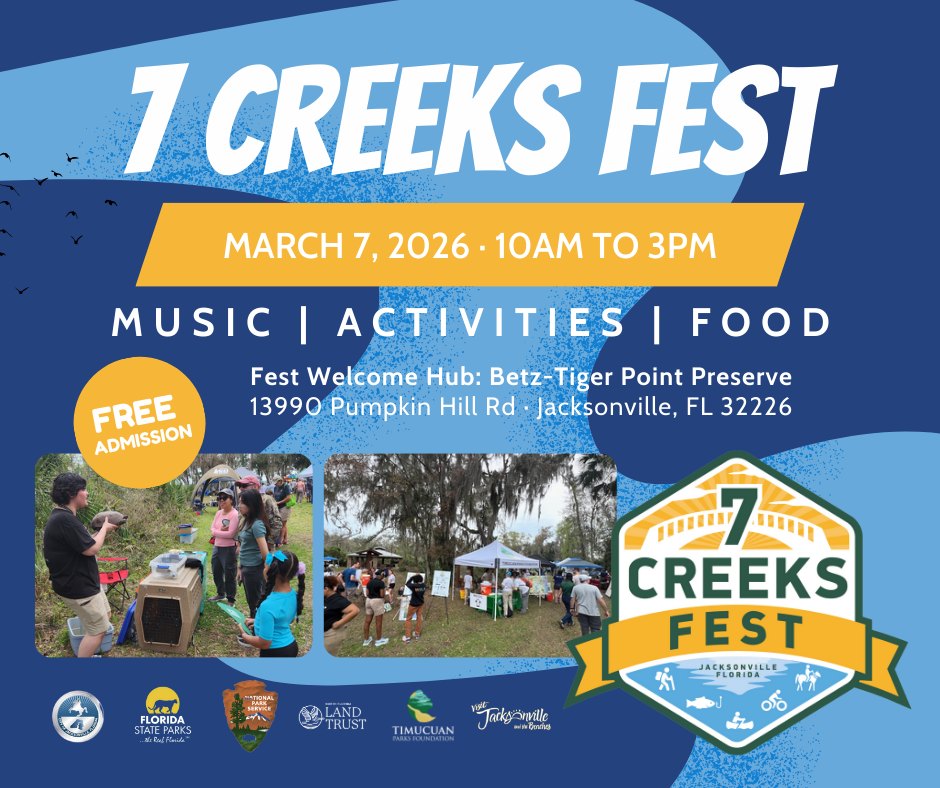 5° Festival Anual de 7 Creeks gratuito y familiar el sábado 7 de marzo