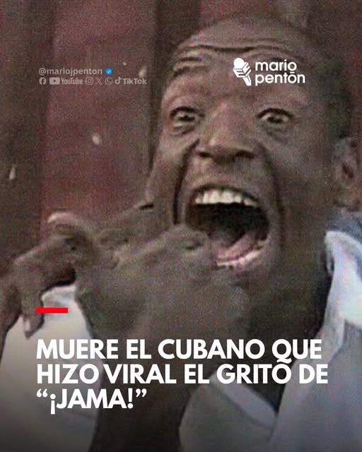 Muere el cubano que hizo viral el grito de Jama