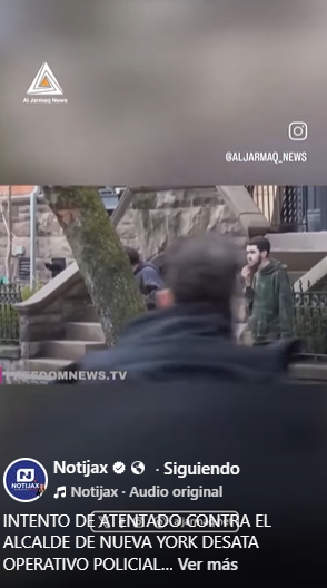 INTENTO DE ATENTADO CONTRA EL ALCALDE DE NUEVA YORK DESATA OPERATIVO POLICIAL INTENTO DE ATENTADO CONTRA EL ALCALDE DE NUEVA YORK DESATA OPERATIVO POLICIAL
