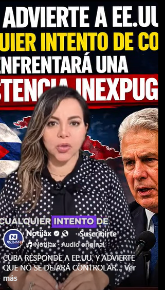 CUBA RESPONDE A EE.UU. Y ADVIERTE QUE NO SE DEJARÁ CONTROLAR