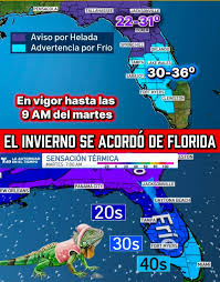 ADVERTENCIA POR HELADAS Y BAJAS TEMPERATURAS EN EL NORESTE DE FLORIDA Y GEORGIA ADVERTENCIA POR HELADAS Y BAJAS TEMPERATURAS EN EL NORESTE DE FLORIDA Y GEORGIA