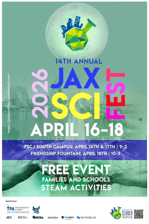 FESTIVAL DE CIENCIA GRATIS LLEGA A JACKSONVILLE PARA TODA LA FAMILIA