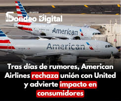 TRUMP RECHAZA POSIBLE “MEGA FUSIÓN” ENTRE AEROLÍNEAS EN EE.UU.