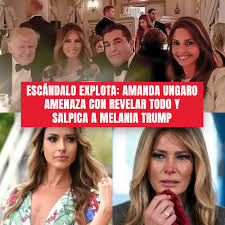 MELANIA TRUMP BAJO PRESIÓN TRAS NUEVAS AMENAZAS DE AMANDA UNGARO EN CASO EPSTEIN MELANIA TRUMP BAJO PRESIÓN TRAS NUEVAS AMENAZAS DE AMANDA UNGARO EN CASO EPSTEIN