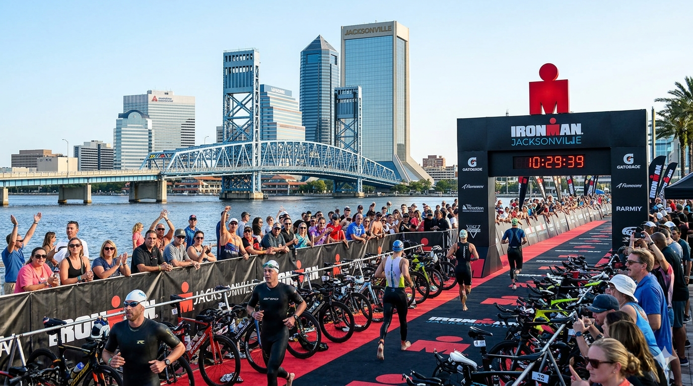 ¡HISTORIA EN FLORIDA! EL PRIMER  IRONMAN COMPLETO LLEGA A JACKSONVILLE 