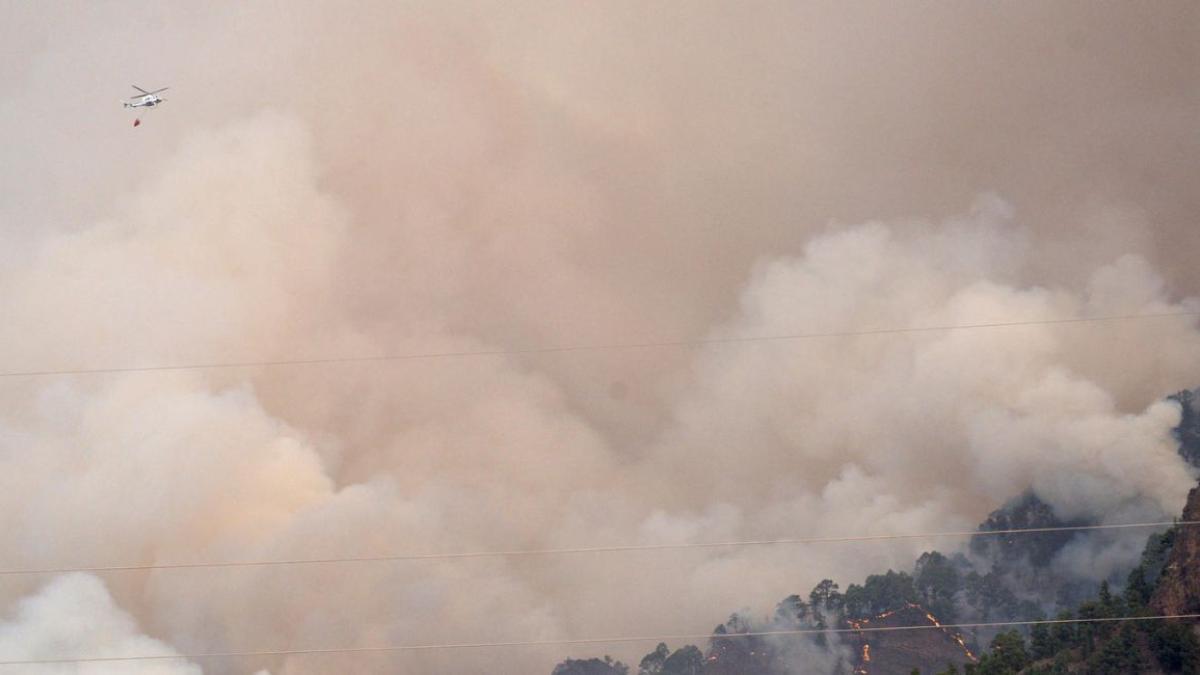 HUMO DEL INCENDIO FORESTAL YA AFECTA A JACKSONVILLE