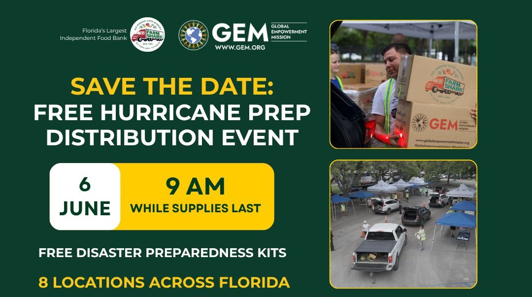¡PREPARATE CON TIEMPO! DISTRIBUCIÓN GRATUITA DE KITS DE PREPARACIÓN PARA DESASTRES
