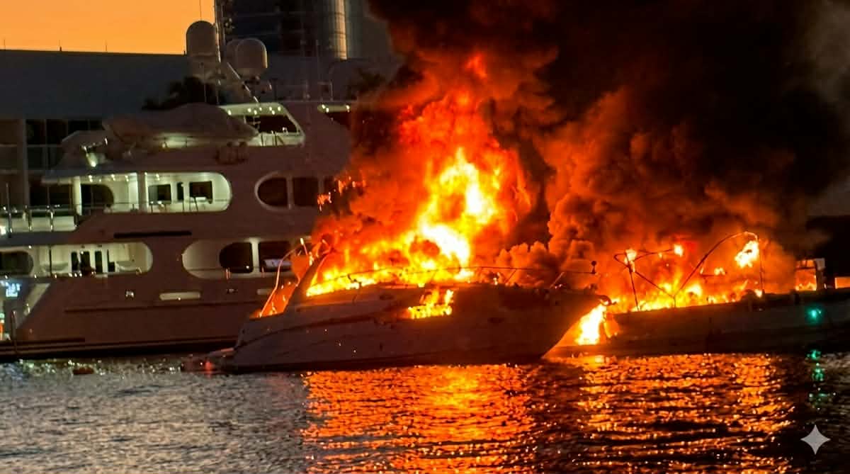 EXPLOSIÓN EN BARCO TURÍSTICO EN MIAMI DEJA MÚLTIPLES HERIDOS
