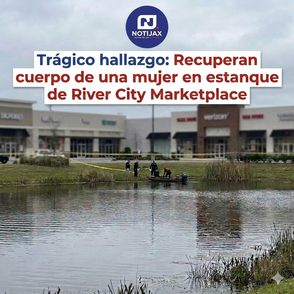 Trágico hallazgo: Recuperan cuerpo de una mujer en estanque de River City Marketplace Trágico hallazgo: Recuperan cuerpo de una mujer en estanque de River City Marketplace
