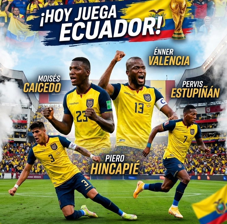 ¡ECUADOR DEBUTA HOY EN EL MUNDIAL Y JACKSONVILLE LO VIVE EN VIVO!