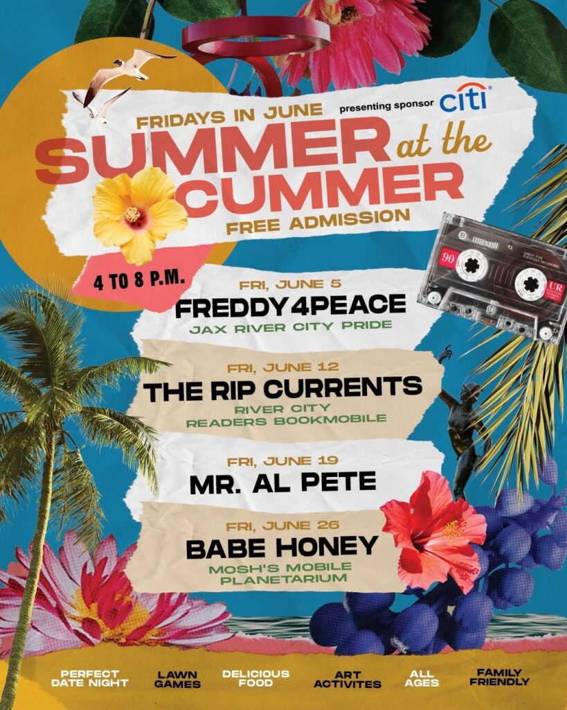 El Museo Cummer de Riverside Anuncia el Regreso de las Tardes Gratuitas «Summer at the Cummer» para Todo Junio El Museo Cummer de Riverside Anuncia el Regreso de las Tardes Gratuitas «Summer at the Cummer» para Todo Junio