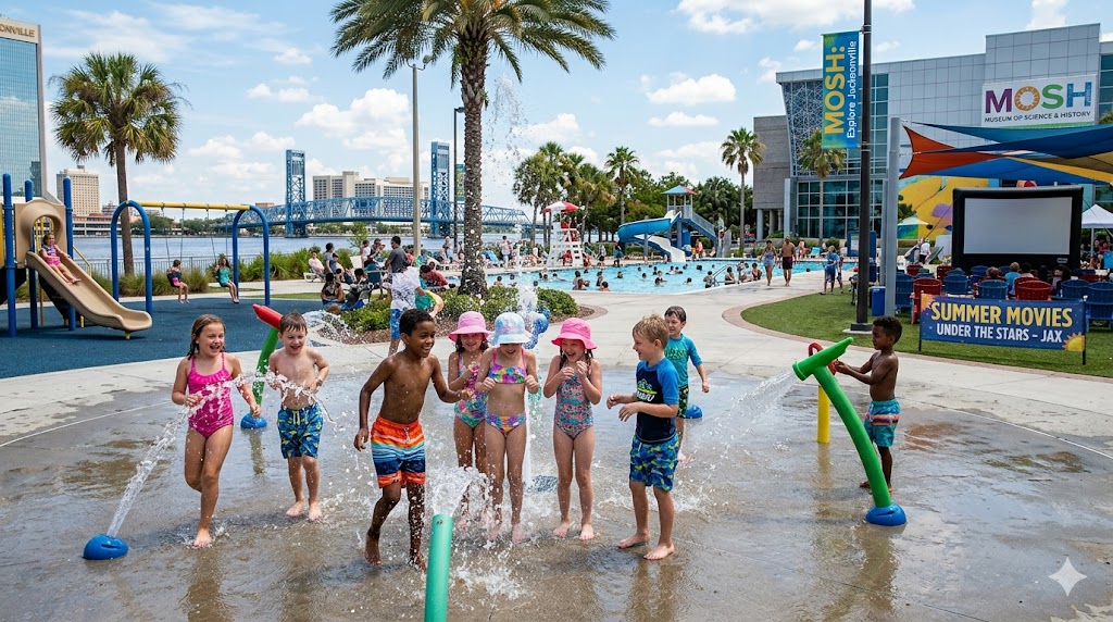 BUSCAS PLANES DE ENTRETENIMIENTO INFANTIL GRATIS O CON OFERTAS DE VERANO EN JACKSONVILLE